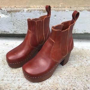 Swedish Hasbeens Chelsea Plateau Boot